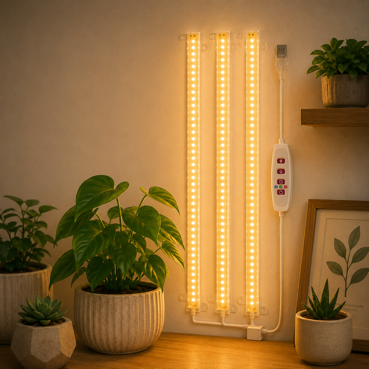 Barra Aura™ | Luz para Plantas de Interior