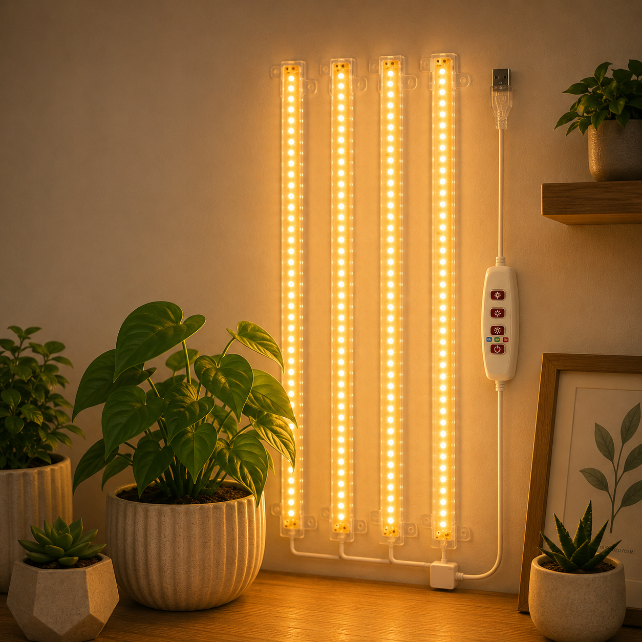 Barra Aura™ | Luz para Plantas de Interior